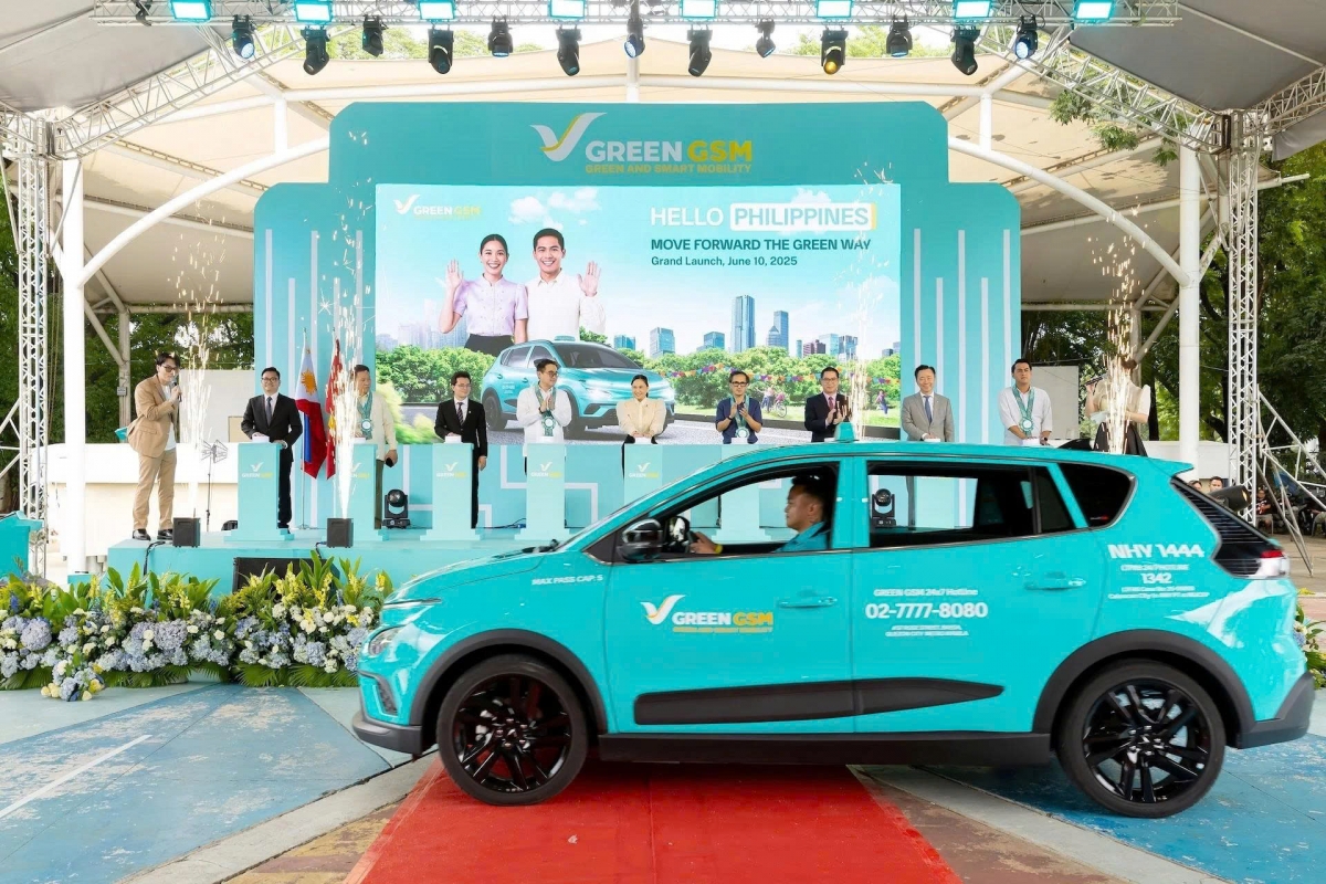 GSM launches first green electric taxi service in the Philippines